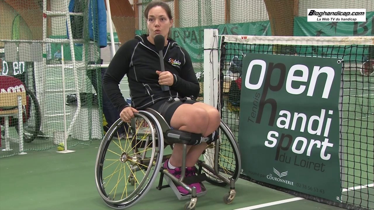 Résumé de la 2ème journée de l'Open de Tennis Handisport du Loiret - www.bloghandicap.com - La Web TV du Handicap