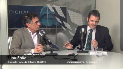 Juan Baño, redactor jefe de Interior de la Cadena COPE. 7-2-2014