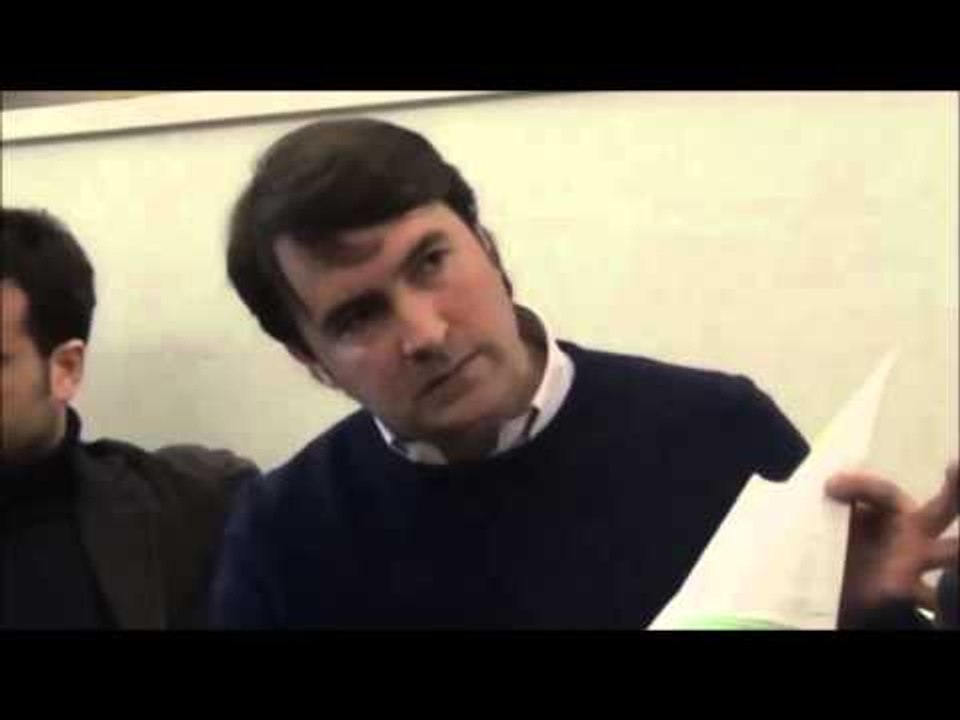 Aversa (CE) - Piazza Crispi, Della Valle: "Il mistero della transazione" (08.02.14)