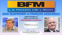 L'UE Fasciste_ASSELINEAU vs QUATREMER La Polémique_Hallstein', suite de 500 Millions d'Europénes_BFM BUSINESS