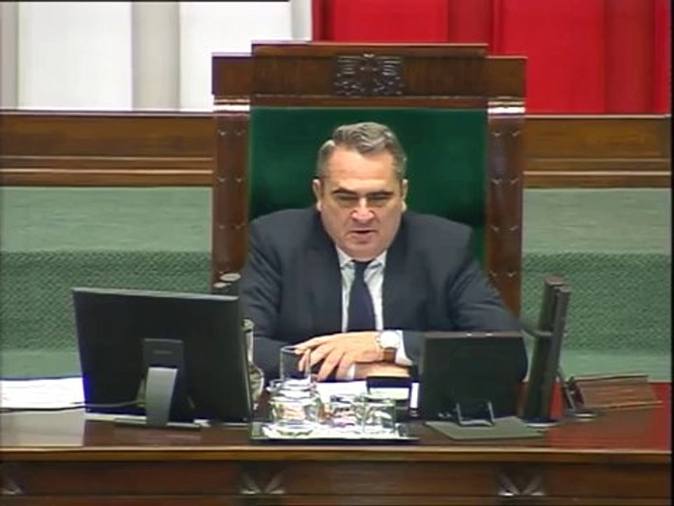 Adam Kwiatkowski - wystąpienie z 6 lutego 2014 r.