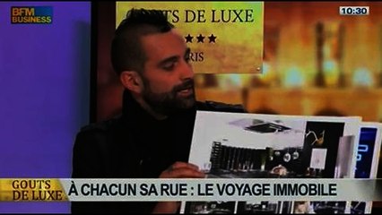 A chacun sa rue: le voyage immobile, dans Goûts de luxe Paris – 09/02 3/8