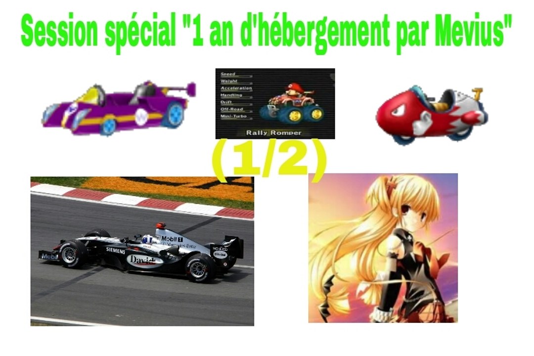 Mario Kart wii : Session Spécial "1 an d'hébergement par Mevius" (1/2)
