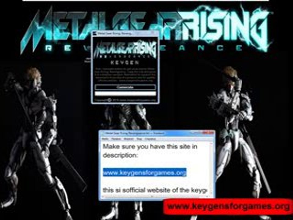 Metal Gear Rising- Revengeance ® Générateur de clé Télécharger gratuitement