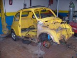 Restauro Fiat 500 Replica Abarth(Il giallone)