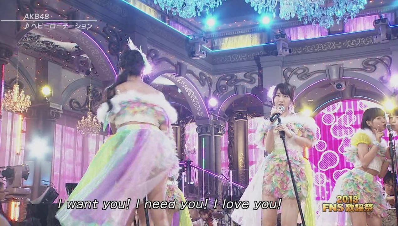 AKB48 - ヘビーローテーション (131204 2013 FNS歌謠祭)