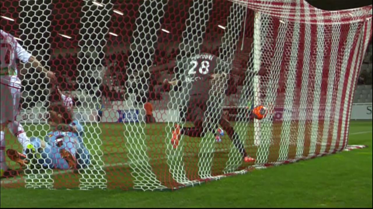 But Abdoulaye DOUCOURE (33ème) - AC Ajaccio - Stade Rennais FC - (3-1) - 08/02/14 - (ACA-SRFC)