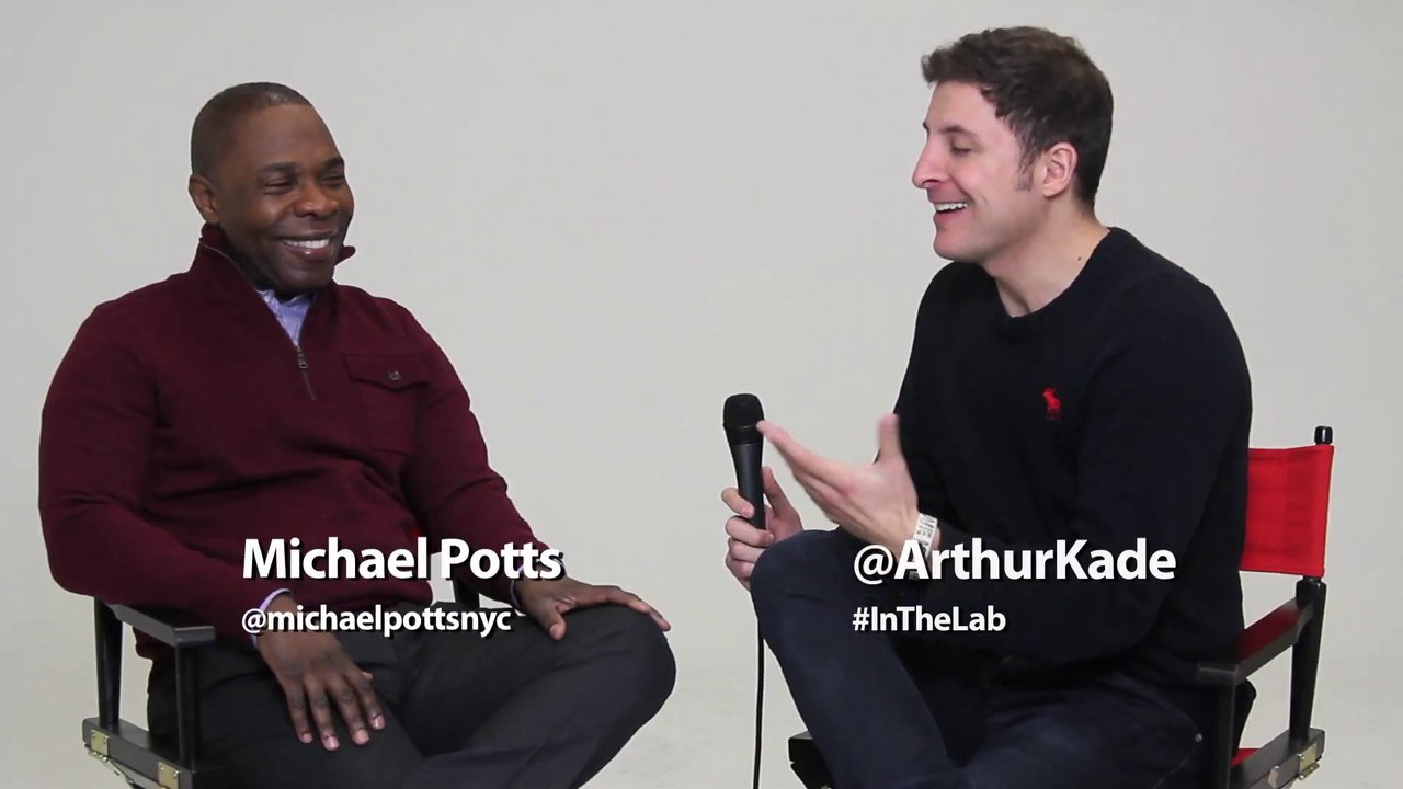 "True Detective" Actor Michael Potts #InTheLab