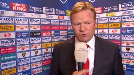 21-10-2012 Ronald Koeman na VVV Venlo - Feyenoord