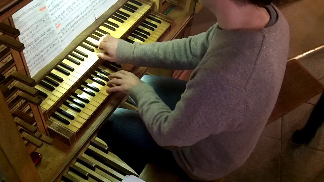 Baptiste Genniaux joue Jehan Alain  à l'orgue de Naucelle (12)