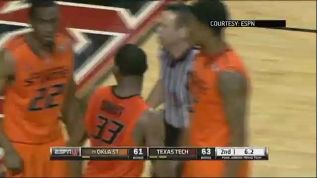 Oklahoma State Star Marcus Smart Shoves Fan