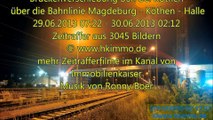 Zeitraffer Brückenverschiebung B6n bei Köthen Juni 2013 - 1080p HD TimeLapse