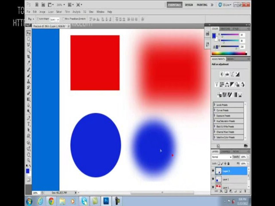 Adobe Photoshop CS5 Tutorials in Urdu_Hindi Part 8 of 40 Selection Tool