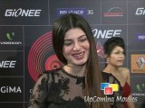 Hot Grand Masthi Kainaat Arora at gima awards with press on red carpet