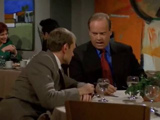 The most hilarious scene from Frasier ever!