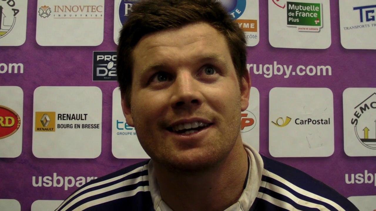 Rugby Pro D2 - Après Aurillac, Clint Eadie explique qu'il jouera jusqu'au bout à fond sous le maillot violet