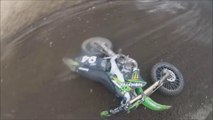 Mx Nose Dive Dirt Bike Crash -  Hisingens mk Race Track