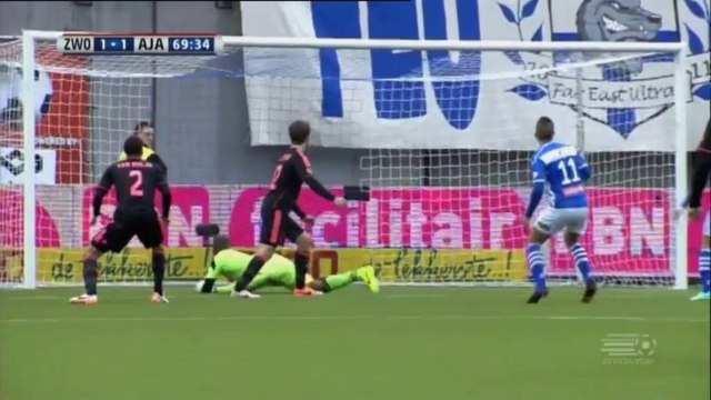 Eredivisie: PEC Zwolle 1-1 Ajax