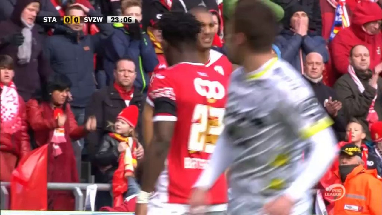 Belgian Pro League: Standard Liege 2-0 Zulte Waregem