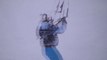 Sketchy Kiteloop On Snow - Wind Surfing