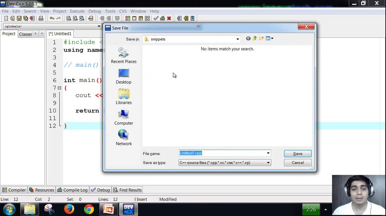Hello world in C++ programmiing Introduction