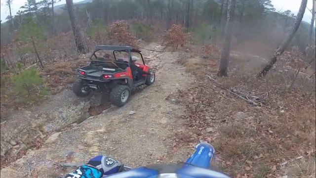 Buggy And Dirt Bike Offroading Crash