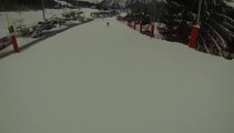 skiing les carroz jan 2014