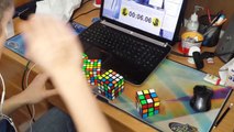 Record Breaker Completes Six Rubik’s Cubes In Increasing Size Under Seven Minutes