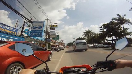 Pattaya Kawasaki XSR Test Ride Around Town