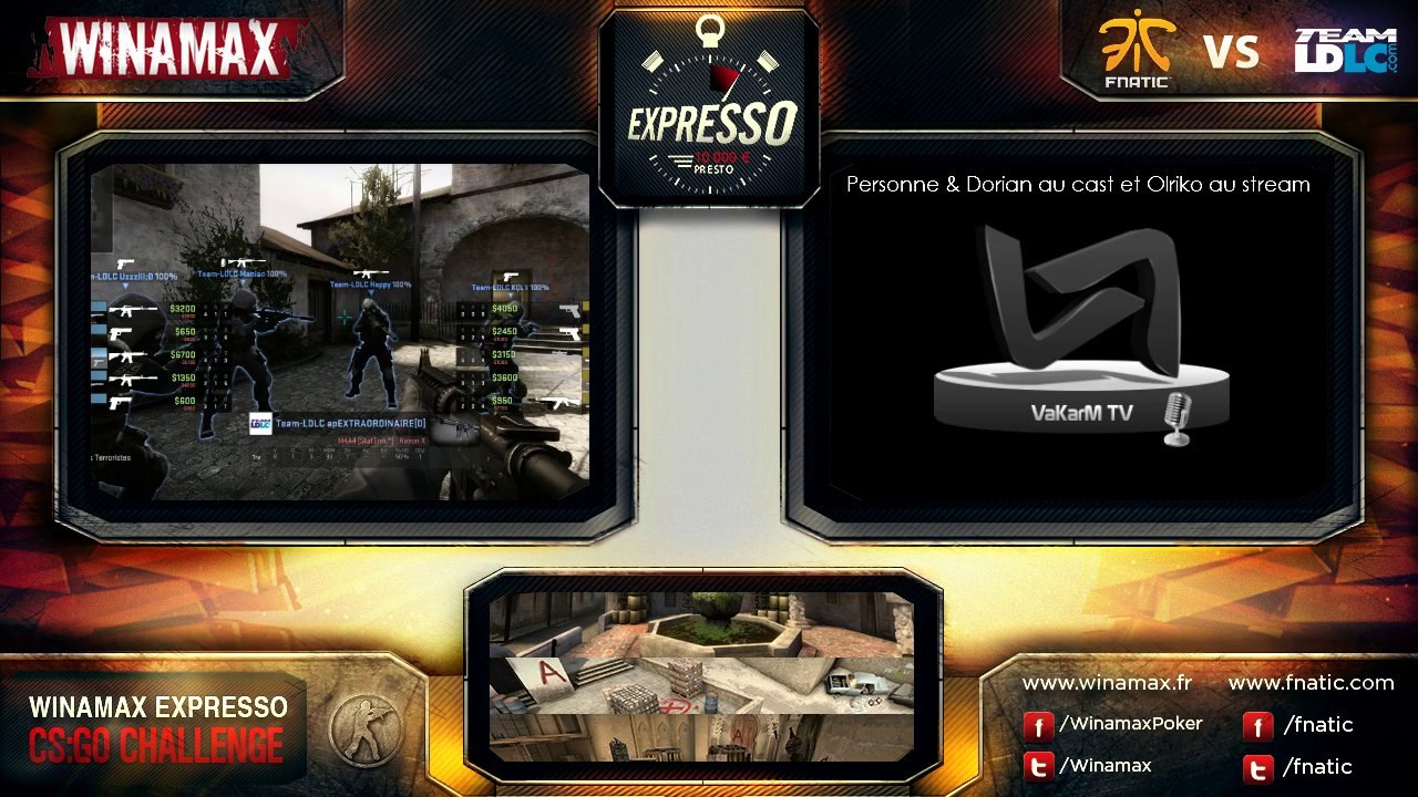 Showmatch - Fnatic vs LDLC - Inferno