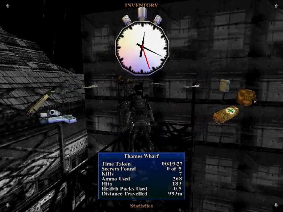 Let's Play Tomb Raider 3 [Blind] (German) Part 54 - Thames Wharf