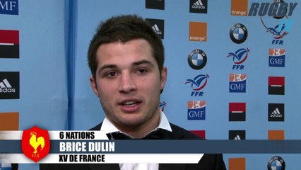Apres France-Italie - Plisson-Dulin-Dussain - RBS 6 Nations 2014