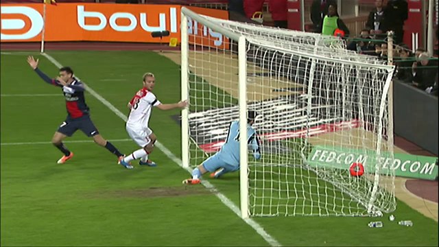 But Javier PASTORE (8ème) - AS Monaco FC - Paris Saint-Germain - (1-1) - 09/02/14 - (ASM-PSG)