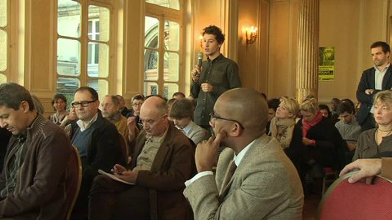 7 février 2014 - Présentation de la Villa Montaigne avec Christiane Taubira