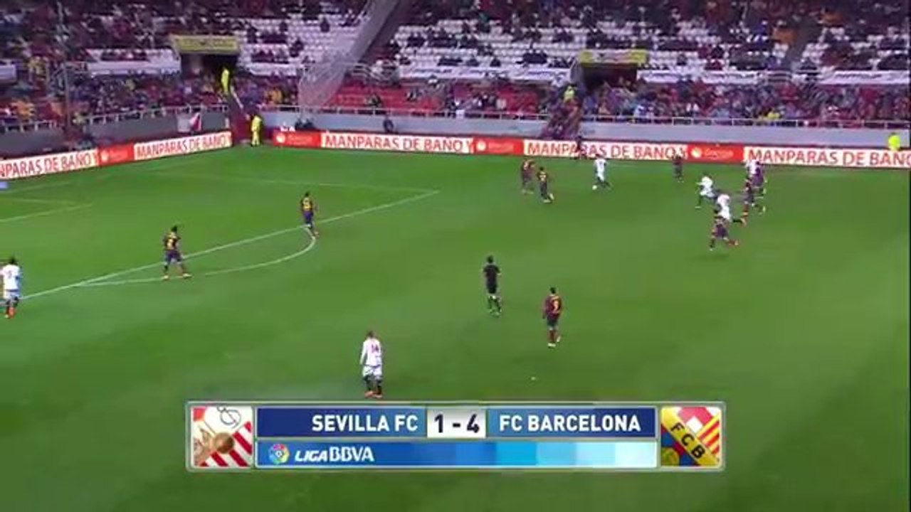 Sevilla 1 Barça 4