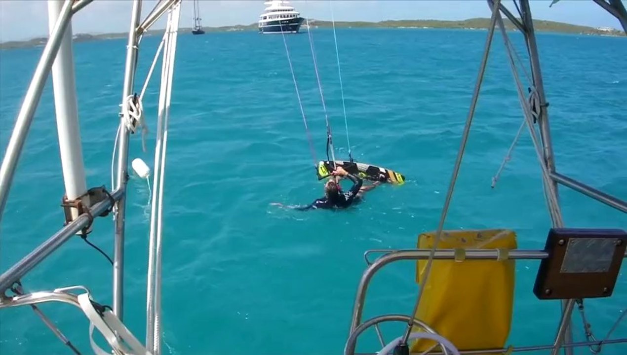 kite trip nonsuch bay - timjak 2014