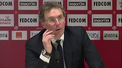 Monaco - PSG (1-1) - la Conf d'après-match de Laurent Blanc - 2013/2014