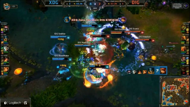 LCS NA W4D2 Game 4 XDGG vs Team Dignitas