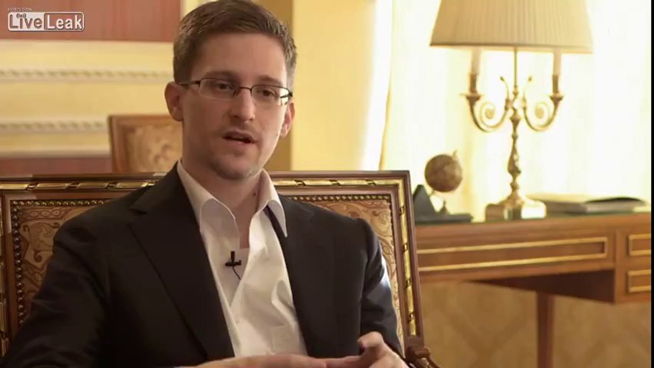 Edward Snowden Interview with German Television
