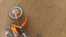 KTM 85 Dirt Bike CRASH! Sand Hutton Mx