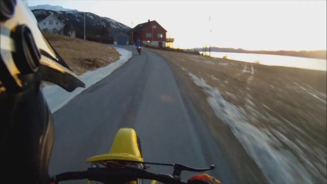 Suzuki Jr 50 Long Wheelie Go Pro 3 HD