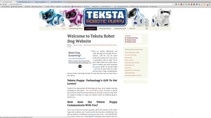 Teksta Robotic Puppy Review
