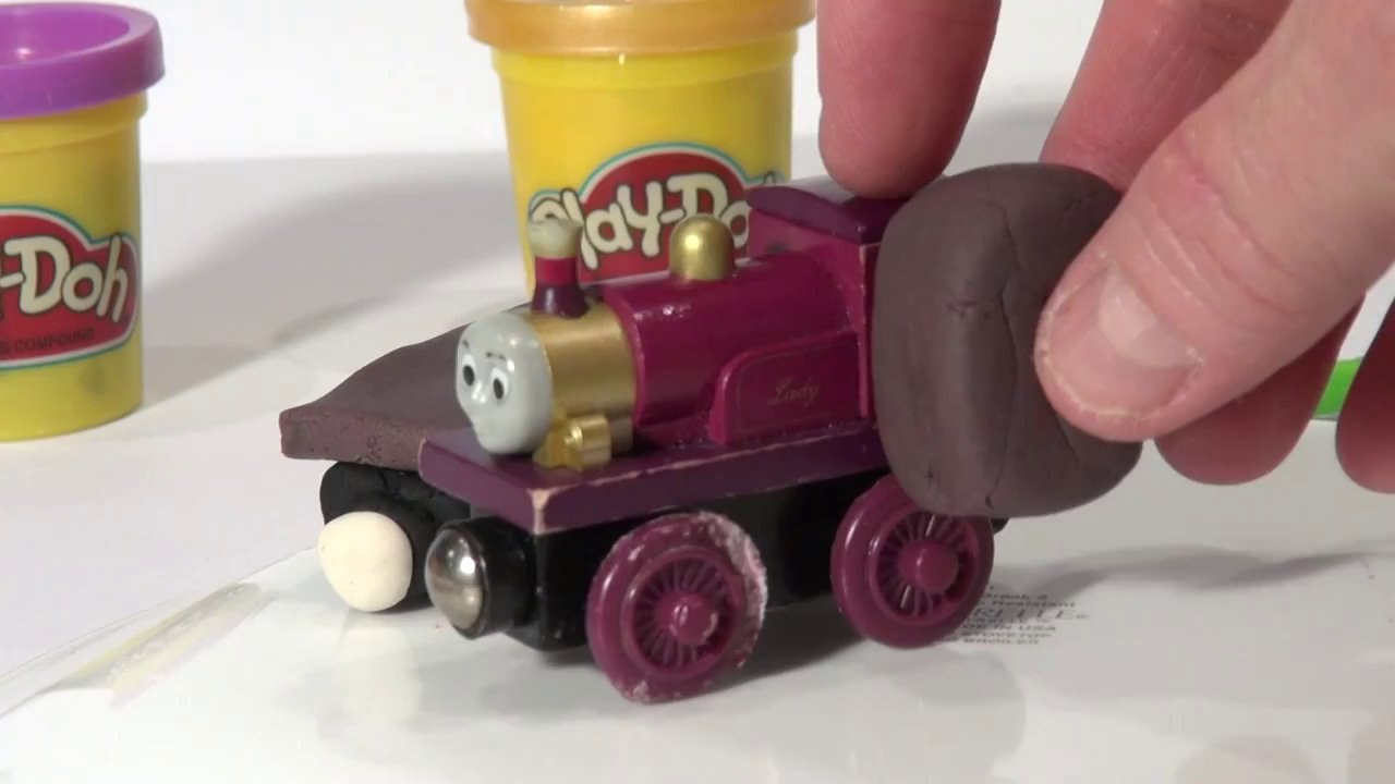Play Doh Thomas and Friends we make Lady from Play Doh, Lady from the Magic Railway