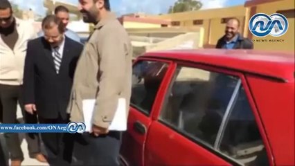 تسليم 29  سيارة بمطروح مبلغ بسرقتها خلال عام ونصف