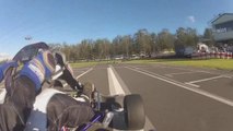 Go Karting Big Impact CRASH   Eastern Creek Racing Highlights