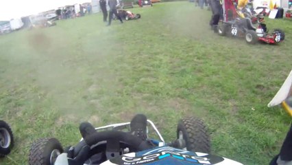 Go Kart Racing - All Comers 6th to 1st - Bourne Club Grass