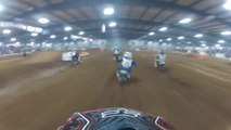 KTM 65 Dirt Bike Racing Crash - GoPro