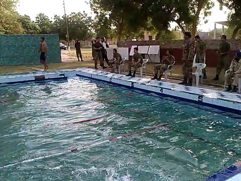 swimming