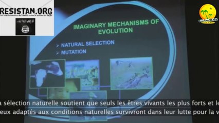 Le grand mensonge du darwinisme...La science est anti-athéisme,anti-darwinisme, anti-evolutionnisme...Dr. OKtar Babuna