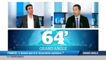 1083 - TV5 "64' le monde en français" avec Benoit Hamon